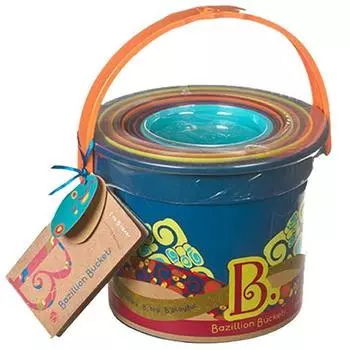 Бренд B Basilian Bucket, 10-уровневая игра для складывания чашек, разные цвета, 1 комплект, корейские детские товары