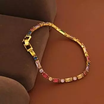 Бренд Mihmily - браслет из цветных драгоценных камней, модный дизайн в стиле ретро, приносит удачу.