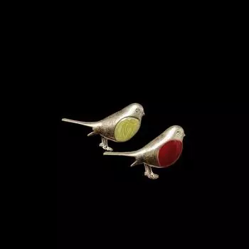 Бренд Mihmily - креативная и персонализированная брошь в виде мультяшной птицы, модные и универсальные аксессуары