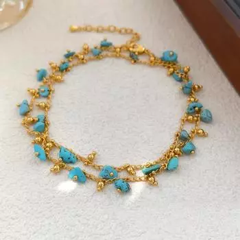 Бренд Mihmily - нерегулярное ожерелье из натурального камня, персонализированная нишевая мода просто