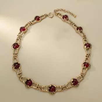 Бренд Mihmily - винтажное женское ожерелье с драгоценными камнями, модное и персонализированное, приносящее удачу