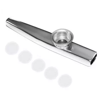 бренд Nakano Submarine Kazoo Музыкальная игрушка Любитель музыки KAZOO Металлический Kazoo [Нет товара] (Серебряный) серебряный