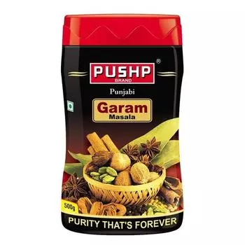 Бренд Pushp Пенджабский Гарам Масала Джар (500г упаковка) (Пакет из 1)