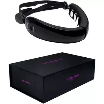 Бренд, рожденный в Северной IT VON025 VONMIE Facial EMS NICOBELT Face Line Lift Care EMS Facial Device Face Belt передовой Эстония, электростанция, чёрный