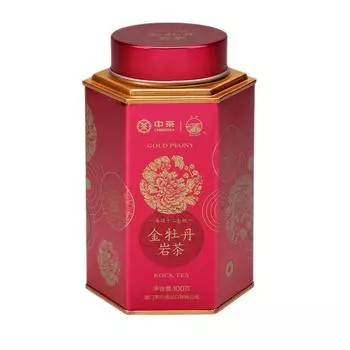 Бренд Sea Dyke Gold Peony Jin Mu Dan Fujian Wuyi Rock Tea Чай Улун в банке 100 г