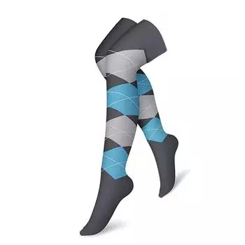 Бренд Выше колена Компрессионные чулки Мужские Женские Бедра Носки Компресс Эластичные Спортивные Длинные Носки Бег Градиентное давление S-M
