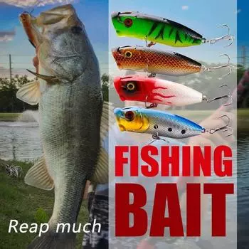 Брендовая рыболовная приманка 2,8-7,2 см, рыболовная приманка, 12 г, кривошипная приманка, 4 цвета, рыболовные снасти, крючок color 1