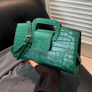 Брендовая женская сумка-клатч из искусственной кожи, модная сумка на плечо, элегантная сумка через плечо с клапаном, женская сумка через плечо с регулируемым ремешком, роскошная сумка