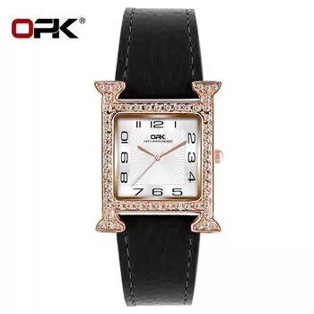 Брендовые часы OPK Кварцевые часы с ремешком Женские часы Женские часы