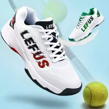 Брендовые кроссовки унисекс LEFUS, высококачественные резиновые теннисные туфли с мягкой подошвой, многофункциональные волейбольные туфли, женские туфли для бадминтона 36 синий