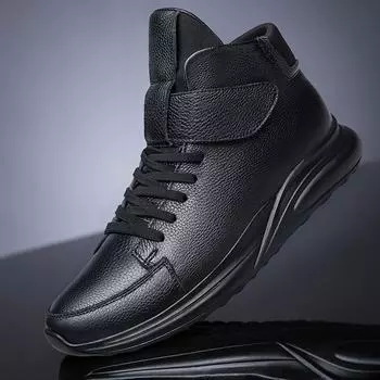 Брендовые мужские ботинки 2022 года, модная мужская повседневная обувь, спортивная обувь из натуральной кожи для ходьбы, зимние кроссовки, мужские роскошные ботинки, мужская обувь 39
