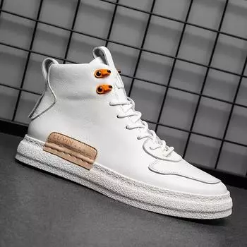 Брендовые мужские ботинки из натуральной кожи, модная повседневная обувь, мужские роскошные ботильоны, высококачественная обувь ручной работы на шнуровке, мужские кроссовки 38