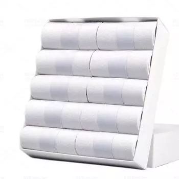 Брендовые мужские хлопковые носки HSS, новый стиль, черные деловые мужские носки, мягкие дышащие летние зимние мужские носки, большие размеры (6,5-14) EUR44-48(US10-13) белый