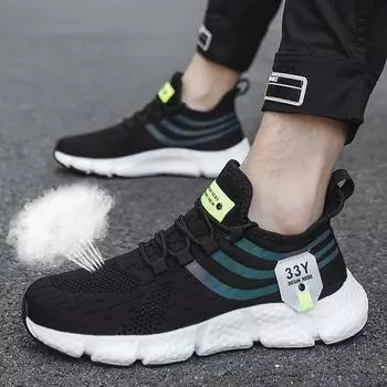 Брендовые мужские кроссовки, дышащие, классические, мужские, легкие, удобные, сетчатые, мужские кроссовки, Tenis Masculino 36