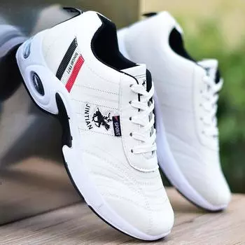 Брендовые мужские кроссовки на воздушной подушке для бега для мужчин на платформе, спортивная дышащая кожаная обувь, вулканизированная обувь Zapatos De Hombre 38
