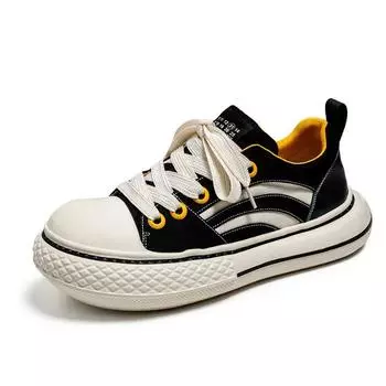 Брендовые мужские парусиновые кроссовки мужские черные парусиновые туфли на платформе Harajuku для мужчин дышащие спортивные повседневные кроссовки для мужчин 39