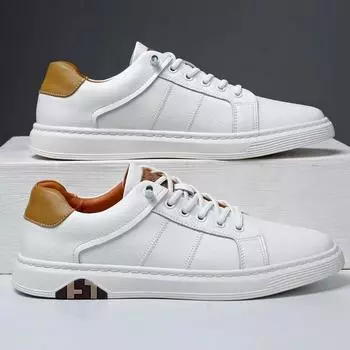 Брендовые туфли-оксфорды из натуральной кожи с толстой подошвой, мужские повседневные туфли для ходьбы, модные удобные нескользящие туфли для вождения 38