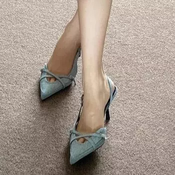 Брендовые женские туфли с пряжкой на ремне, женские сандалии с пряжкой на ремне, офисные и карьерные сандалии с закрытым носком 35