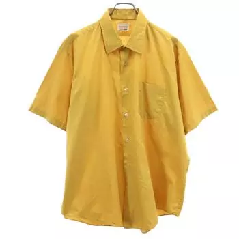 BRENT 60s vintage Short sleeve shirt yellow Men s Used