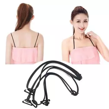 Бретели Невидимые бретели Перекрестные бретели Регулируемый пояс для бюстгальтера Бретели для бюстгальтера Пояс для груди белый