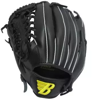 BRETT Softball Baseball Glove 12 inches for junior high school high school general adults (for left-handed pitchers) students, students, (color/black) чёрный