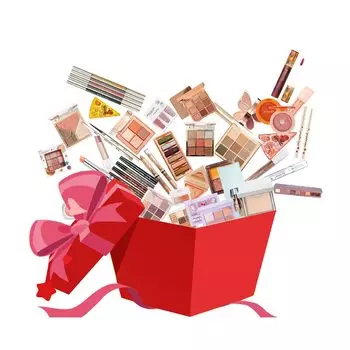 BREYLEE Cosmetic Lucky Косметическая сумка Lucky Косметическая сумка для теней для век Косметическая сумка Lucky Набор Новый год Подарок на Новый год Отличная покупка Качество Lucky [2024]