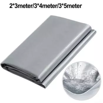 Брезент Брезент Водонепроницаемый дождевик Крышка навеса 3x5m