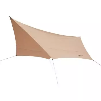 Брезент MOON LENCE Hexa Tarp x Bonfire Allowed Poly Cotton TC Sunshade Tent Отличная термостойкость Легкий компактный чехол для хранения на открытом воздухе для кемпинга бежевый
