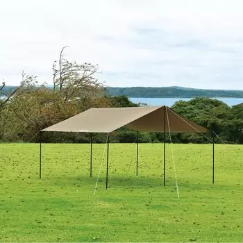 Брезент UNIFLAME REVO Square 33 TC/TAN TAN. коричневый