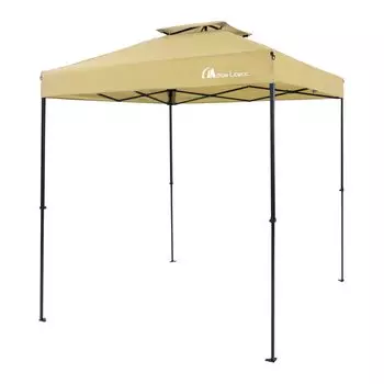 Брезентовая палатка MOON LENCE One Touch 2 м 3 уровня регулировки, брезент One Touch, простая сборка, защита от ультрафиолета, солнцезащитный козырек, стальная палатка, брезент для кемпинга, отдыха на природе
