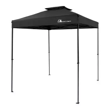Брезентовая палатка MOON LENCE One Touch 2 м 3 уровня регулировки, брезент One Touch, простая сборка, защита от ультрафиолета, тент из стали, брезент для кемпинга, отдыха на природе