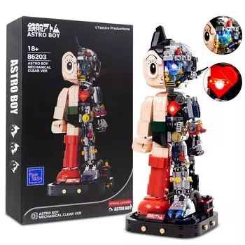 BRICKKK PANTASY Astro Boy Building Kit, Крутой конструктор для взрослых, Творческие коллекционные предметы, Сборная и демонстрационная модель для дома или офиса,