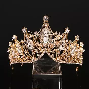 Свадебная корона ручной работы ювелирные изделия из стразов тиара королевская корона детские аксессуары для волос для взрослых