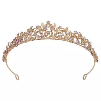 Свадебная корона королева тиара принцесса день рождения аксессуары для волос выпускной свадьба тиара