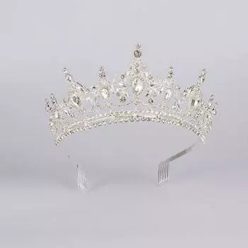 Свадебная корона стрекозы темперамент свадебное платье укладка аксессуары для волос изысканный день рождения фото премиум свет роскошь корона серебряный