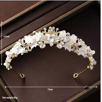 Bridal Headwear Full Of Sweet Atmosphere Classical Ladies Wedding Crown