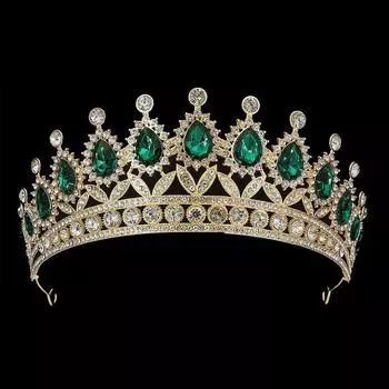 Свадебные украшения повязка на голову в стиле принцессы повязка на голову свадебные аксессуары для волос корона на день рождения корона для выступлений