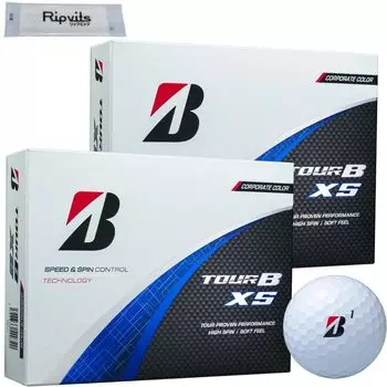 Bridgestone 2024 TOUR B XS Tour BXS Corporate 2 дюжины набор из 24 шариков набор чистящих листов Original