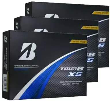Bridgestone 2024 TOUR B XS Tour BXS Pearl White 3 дюжины набор из 36 мячей лист в комплекте Оригинал
