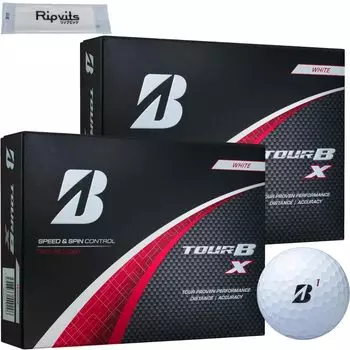 Bridgestone 2024 TOUR BX Tour BX Белый набор из 2 дюжин, 24 чистящих листа *Оригинал