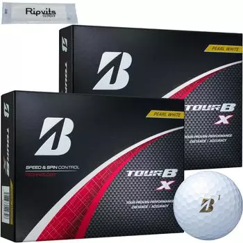 Bridgestone 2024 TOUR BX Tour BX Pearl White набор из 2 дюжин, 24 чистящих листа *Оригинал