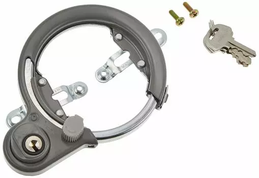 Bridgestone Bicycle Circle A515741GRC CLNGRBS Lock, Lock, Gray, Anti-Theft, Anti-Theft, серый