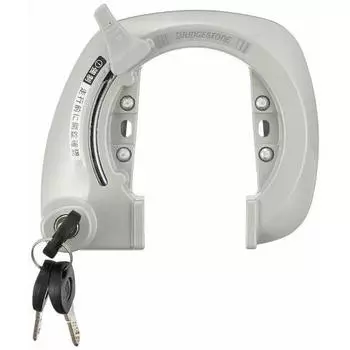 BRIDGESTONE BS Lock III Plus Bicycle Key Key Lock Silver Anti-Theft Security CL-BS3.A