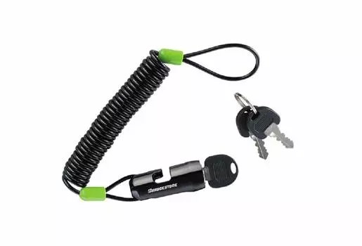 Bridgestone Compact Wire Lock Black WL-SP1/31800mm