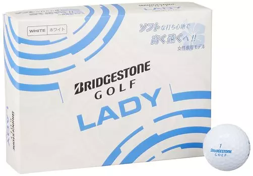 BRIDGESTONE Golf Ball LADY White LBWXJ