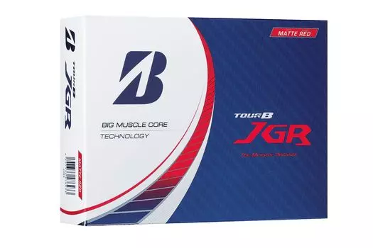 BRIDGESTONE Golf Ball TOUR B JGR 2023 Model 12 Balls Matte Red J3RX