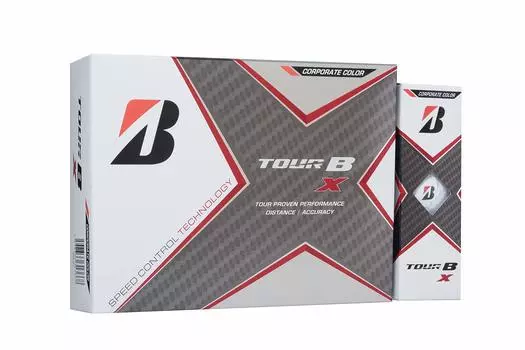 BRIDGESTONE Golf Ball TOUR B X 2020 Model 12 Balls White (Corporate Mark)