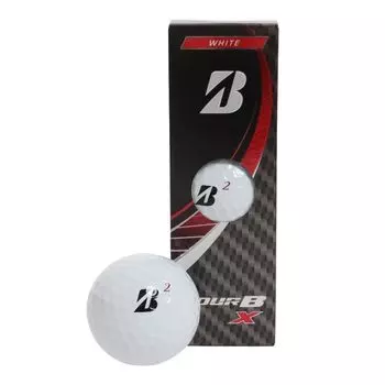 Мяч для гольфа Bridgestone Golf TOUR BX 3 шт. B2WXJ 3P (Белый/FF/Мужской) белый