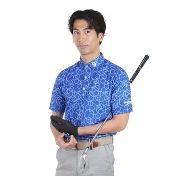 [Bridgestone Golf] Рубашка для гольфа, с коротким рукавом AGM03A, мужская BL