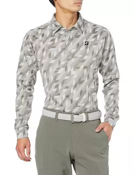 [Bridgestone Golf] Рубашка для гольфа, с длинным рукавом и воротником, ZGM31F, мужская OW